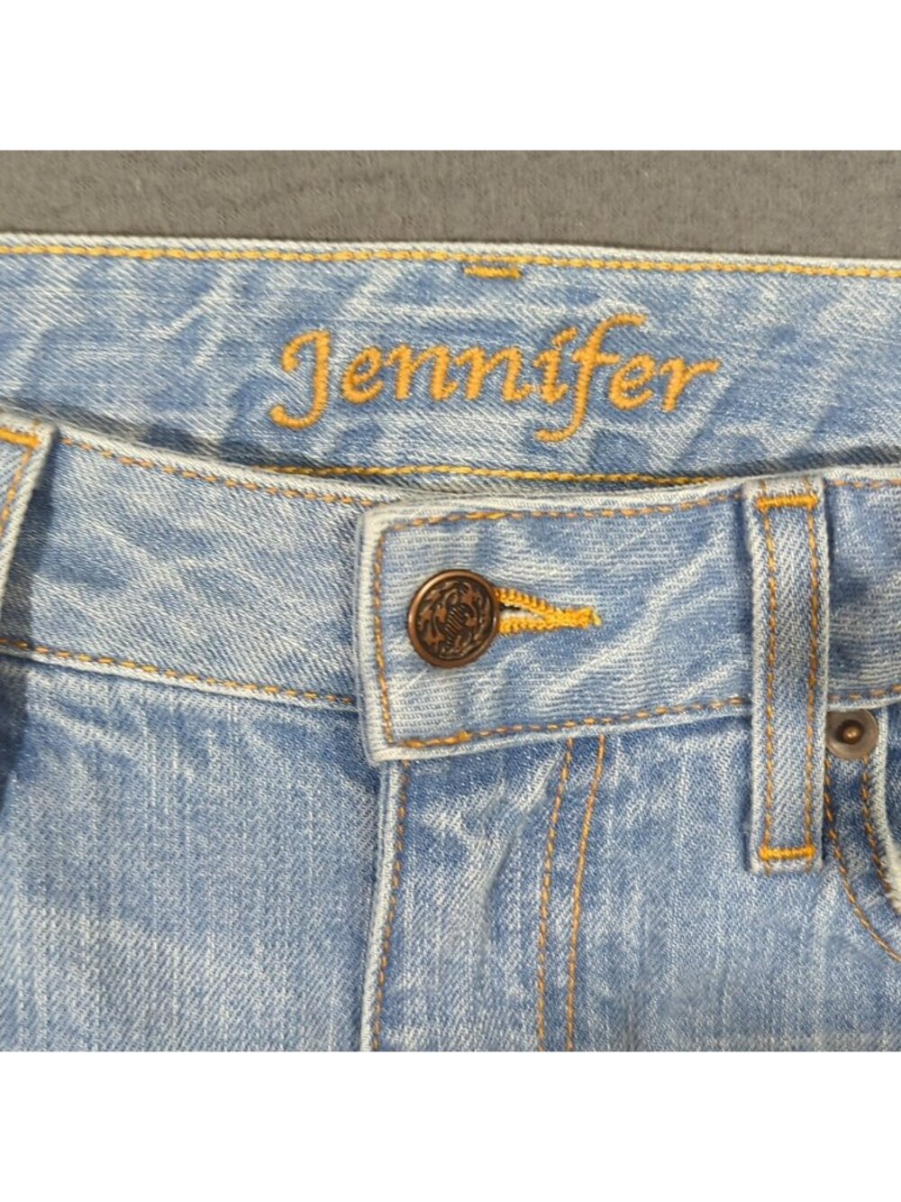 Kimes Ranch Jeans Womens 00x32 Blue Jennifer Sugar Fade Flare Distressed Western